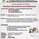 Seminario de Seguridad y Mantenimiento en el Régimen de P.H. 