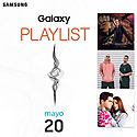 Samsung te invita al concierto online Galaxy Playlist