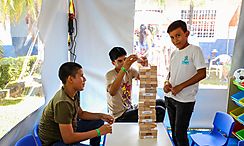 MIDES inauguro en Calobre la primera ludoteca viajera para la primera infancia