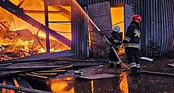 Rusia bombardeo almacn de Caritas en Ucrania 