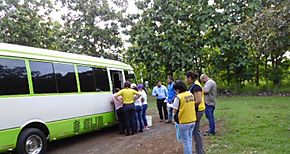 Detectan a personas menores de edad laborando durante inspeccin realizada en piqueras de transporte pblico de Veraguas