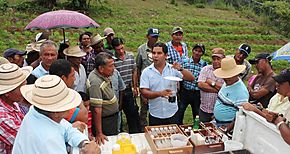 Capacitan en temas de caf y ctricos en comunidades de Veraguas