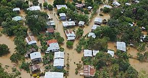 Miles de personas afectadas por inundaciones en Panam