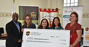 La Fundacin UPS otorga 45500 a la organizacin Glasswing International en Panam 