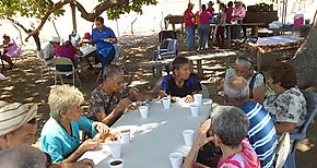 Jornada recreativa para los adultos mayores del Programa 120 a los 65