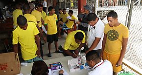 Jornada de Salud en el Centro de Rehabilitacin de La Chorrera 