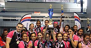 Campen del Nacional de Voleibol Femenino Sub18