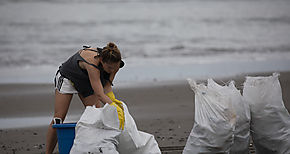 Adidas recoge ms de una tonelada de desechos en playas de Morrillo