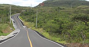 En 92 avanza la carretera CPA  Cerro Plata  El Pen en Veraguas