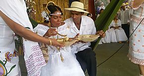 Festival del Manito Ocueo resalta matrimonio campesino