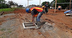 Meduca reanuda construccin del colegio Miguel Alba