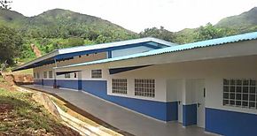 Entrega de obras en escuelas de la Comarca Ngbe Bugl