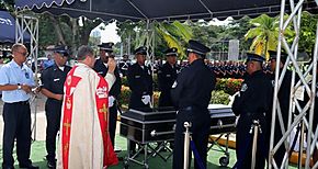 Funeral del Cabo Segundo Benjamn Jimnez