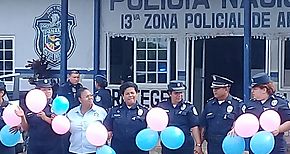 Zona policial de Arraijn realiza cadena humana