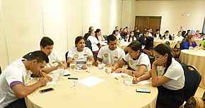 Desarrollan jornada de Liderazgo Juvenil en Herrera 