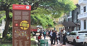 Inspeccionan empresas ubicadas en el Casco Antiguo de la ciudad