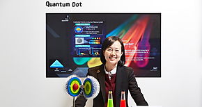 Eunjoo Jang la artesana de Quantum Dot de Samsung 