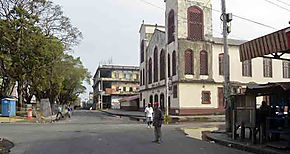 Bajo tensa calma contina huelga en panamea ciudad de Coln