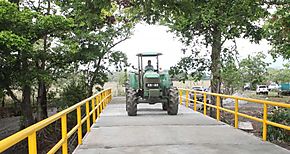 Se inaugura nuevo puente en Cascajilloso Mariato