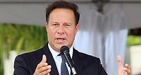 Presidente Varela inspecciona carretera y construccin de escuela en Veraguas