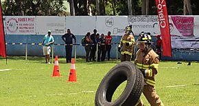 Herrera y Chiriqu se alzaron con el primer lugar durante la IV Competencia Nacional de Destrezas Bomberiles 2018