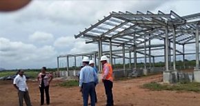 Magistrado Fbrega inspecciona construccin de Centro de Capacitacin y Entrenamiento en Santa Mara