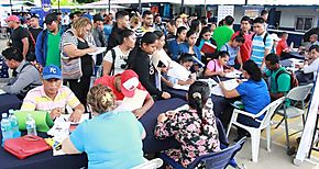 Más de 500 bocatoreños acudieron a Feria de Empleo Más de 500 bocatoreños acudieron a Feria de Empleo