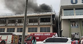 Incendio en Universidad de Veraguas