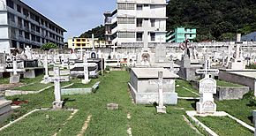 Limpieza y mantenimiento en el cementerio Amador