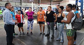 Arranca la segunda temporada del curso de boxeo femenino