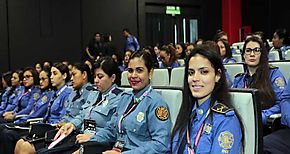 Bomberas panameas participan en el III Congreso Internacional de Mujeres Bomberas