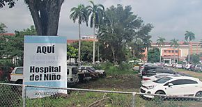 Empresa que construir Hospital del Nio tiene permiso de utilizar jardines del Santo Toms