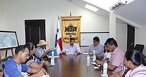 Dirigentes del distrito de Nrm se rene con Viceministro del MOP