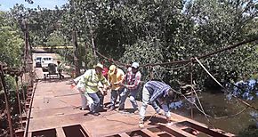 Inicia reparacin del puente sobre el ro Papayal en Bijagual distrito de David