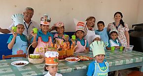 Coordinacin de Nutricin desarroll taller en Escuela El Ciruelito en Pes 