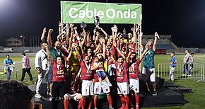 Atltico Chiriqu campen del Clausura 2019 del Ascenso