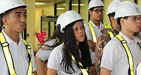 Estudiantes visitan la planta potabilizadora Federico Guardia Conte de Chilibre