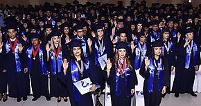 Ceremonia de graduacin de ISAE Universidad Sede Chitr