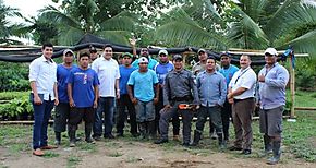 El programa Sembrando PazReforestando Vidas llega a Bocas del Toro