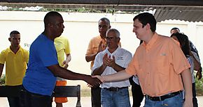 Ministro Rubio recorre crcel pblica de Aguadulce en la provincia de Cocl