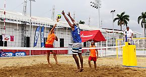 Parejas de Chiriqu Occidente mandan en el Abierto de Voleibol de Playa