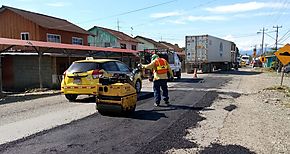 En Bocas del Toro realizan jornada de parcheo y evalan proyectos comunitarios