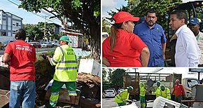 Aseo contina operativos de enseres esta vez en Juan Daz