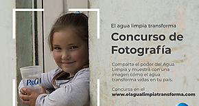 Concurso de fotografa capturar el poder transformador del agua