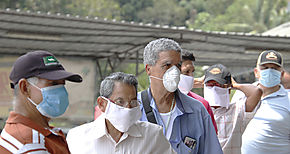 Alcalda de Panam har obligatorio el uso de mascarillas o cubrebocas