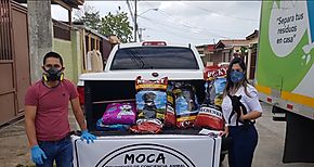 Alcalda de Panam no olvida a las mascotas durante la cuarentena