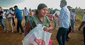 La comarca NgbeBugl sigue recibiendo ayuda a travs del Plan Panam Solidario 