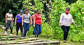 Mujeres rurales emprenden proyecto autosostenible durante la pandemia