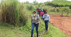 Autoridades inspeccionan terrenos en Arraijn para reubicar familias