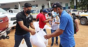 Entregan ayuda social en el corregimiento de El Picador